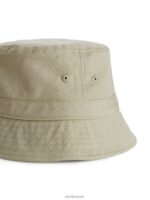 ARKET accessoires 0DXJP1301 beige vissershoedje van katoenkeperstof Heren - Image 3