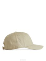 ARKET accessoires 0DXJP1304 beige pet van katoenen twill Heren - Image 3