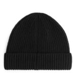 ARKET accessoires 0DXJP1311 zwart Muts van kasjmiermix Heren