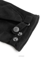 ARKET accessoires 0DXJP1325 zwart hestra robert suède handschoenen Heren - Image 2