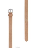 ARKET accessoires 0DXJP1329 beige nubuck riem Heren - Image 2