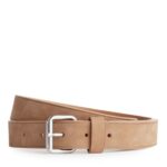 ARKET accessoires 0DXJP1329 beige nubuck riem Heren