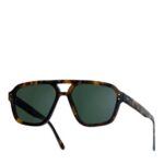 ARKET accessoires 0DXJP1338 bruin/schildpad monokel jet-zonnebril Heren