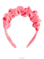 ARKET accessoires 0DXJP1627 roze ruches satijnen Alice band kinderen - Image 2