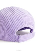 ARKET accessoires 0DXJP1632 lila corduroy pet kinderen - Image 3