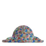 ARKET accessoires 0DXJP1638 multi/bloemig popeline zonnehoed kinderen