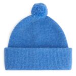 ARKET accessoires 0DXJP1646 blauw Pomponmuts van alpaca-merino kinderen