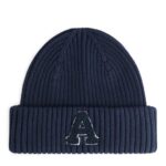 ARKET accessoires 0DXJP1649 donkerblauw geribbelde muts kinderen