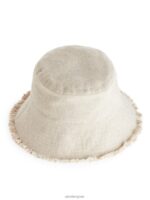 ARKET accessoires 0DXJP635 beige vissershoedje van linnenmix vrouwen - Image 2