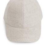 ARKET accessoires 0DXJP638 licht beige linnen kap vrouwen