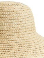 ARKET accessoires 0DXJP647 beige strohoed met brede rand vrouwen - Image 3