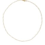 ARKET accessoires 0DXJP779 wit zoetwaterparel collier vrouwen