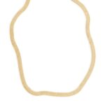 ARKET accessoires 0DXJP782 goud vergulde kettingketting vrouwen