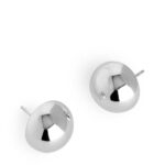 ARKET accessoires 0DXJP785 zilver verzilverde studs vrouwen