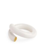 ARKET accessoires 0DXJP795 wit emaille open ring vrouwen