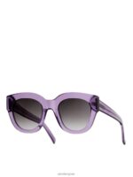 ARKET accessoires 0DXJP815 lila/grijze gradiëntlens Monokel-bril Cleo-zonnebril vrouwen - Image 2