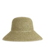 ARKET accessoires 0DXJP819 kaki groen stro hoed vrouwen