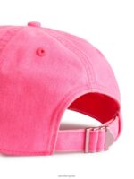 ARKET accessoires 0DXJP821 fel roze pet van gewassen katoenen keperstof vrouwen - Image 3