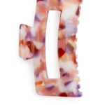 ARKET accessoires 0DXJP849 beige/lila grote haarklauw vrouwen