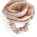 ARKET accessoires 0DXJP850 beige roos scrunchie vrouwen