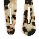 ARKET accessoires 0DXJP854 schildpad haarclips set van 2 vrouwen