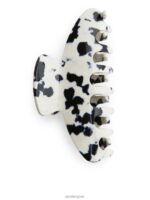 ARKET accessoires 0DXJP863 gebroken wit/zwart grote haarklauw vrouwen