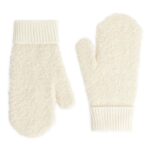 ARKET accessoires 0DXJP879 gebroken wit wanten van alpacamix vrouwen