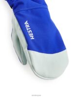 ARKET accessoires 0DXJP883 helder blauw/wit hestra legerleren skiwanten vrouwen - Image 2