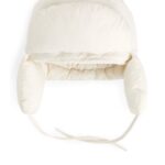 ARKET accessoires 0DXJP885 gebroken wit gewatteerde pelsmuts vrouwen