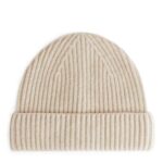 ARKET accessoires 0DXJP887 gebroken wit Muts van kasjmiermix Heren