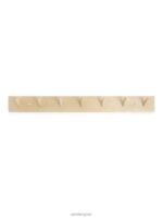 ARKET huishoudartikelen 0DXJP1350 beige iris hantverk rek, 7 haken unisex - Image 2