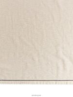 ARKET huishoudartikelen 0DXJP1352 beige katoenen handdoek 70 x 140 cm unisex - Image 3