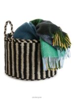 ARKET huishoudartikelen 0DXJP1355 beige/zwart opbergmand 41 cm unisex - Image 2