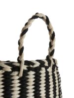 ARKET huishoudartikelen 0DXJP1355 beige/zwart opbergmand 41 cm unisex - Image 3