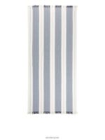 ARKET huishoudartikelen 0DXJP1357 wit Blauw katoenen stranddeken unisex