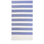 ARKET huishoudartikelen 0DXJP631 blauw Wit katoenen stranddeken unisex