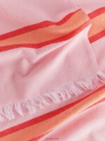 ARKET huishoudartikelen 0DXJP633 roze/geel katoenen stranddeken unisex - Image 2
