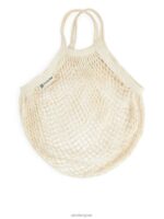 ARKET huishoudartikelen 0DXJP646 beige schildpadzakken touwtas unisex