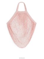 ARKET huishoudartikelen 0DXJP774 roze schildpadzakken touwtas unisex