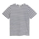 ARKET kleding 0DXJP1001 donkerblauw/wit zwaargewicht t-shirt vrouwen