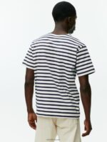 ARKET kleding 0DXJP1001 donkerblauw/wit zwaargewicht t-shirt vrouwen - Image 4