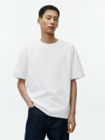 ARKET kleding 0DXJP1008 wit interlock t-shirt vrouwen - Image 2