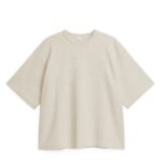 ARKET kleding 0DXJP1020 beige Sweatshirt met korte mouwen Heren