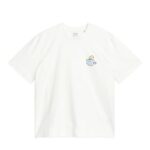 ARKET kleding 0DXJP1039 wit café t-shirt vrouwen