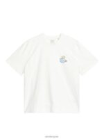 ARKET kleding 0DXJP1039 wit café t-shirt vrouwen - Image 5