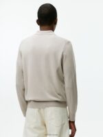 ARKET kleding 0DXJP1048 lichte mol Merino polotrui Heren - Image 3