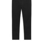 ARKET kleding 0DXJP1070 zwart slanke katoenen chino Heren