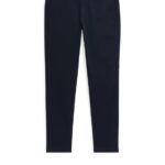 ARKET kleding 0DXJP1072 donkerblauw slanke stretchchino Heren