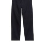 ARKET kleding 0DXJP1091 donkerblauw broek van katoenkeper Heren