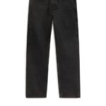 ARKET kleding 0DXJP1094 zwart losse spijkerbroek Heren